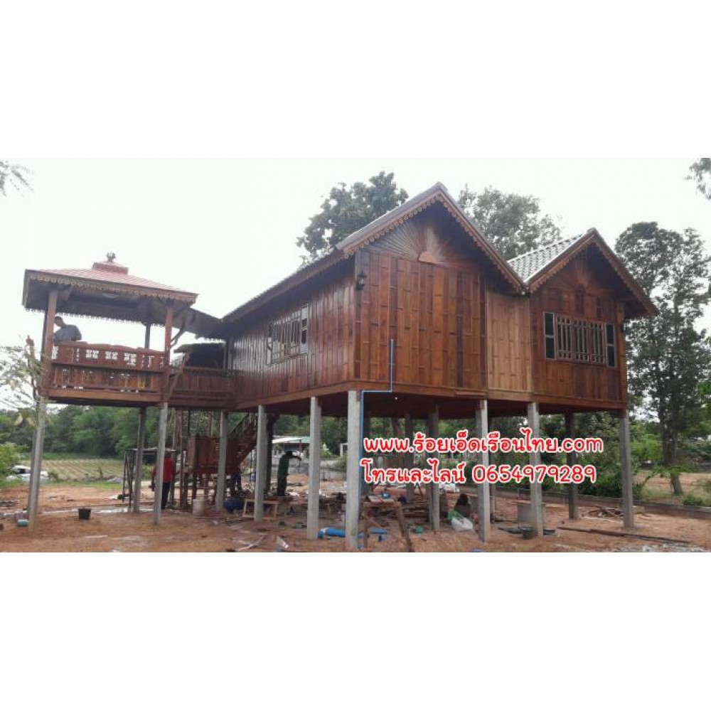 บ้านแฝดแบบที่29 ขนาด7.2×8.7 +ศาลาไม้ (ไม้จริงทั้งหลัง) บ้านแฝดแบบที่29 ขนาด7.2×8.7 +ศาลาไม้ (ไม้จริงทั้งหลัง)